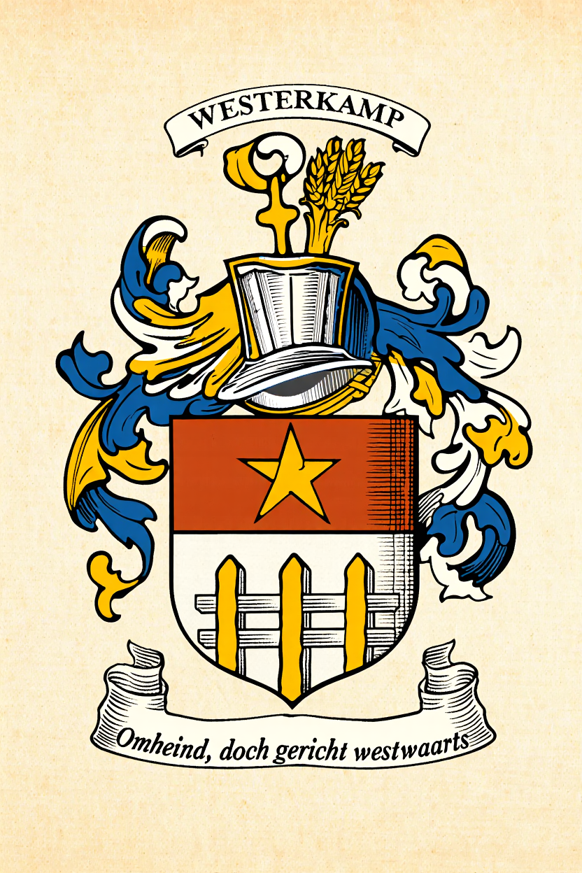 Familiewapen van de achternaam WESTERKAMP