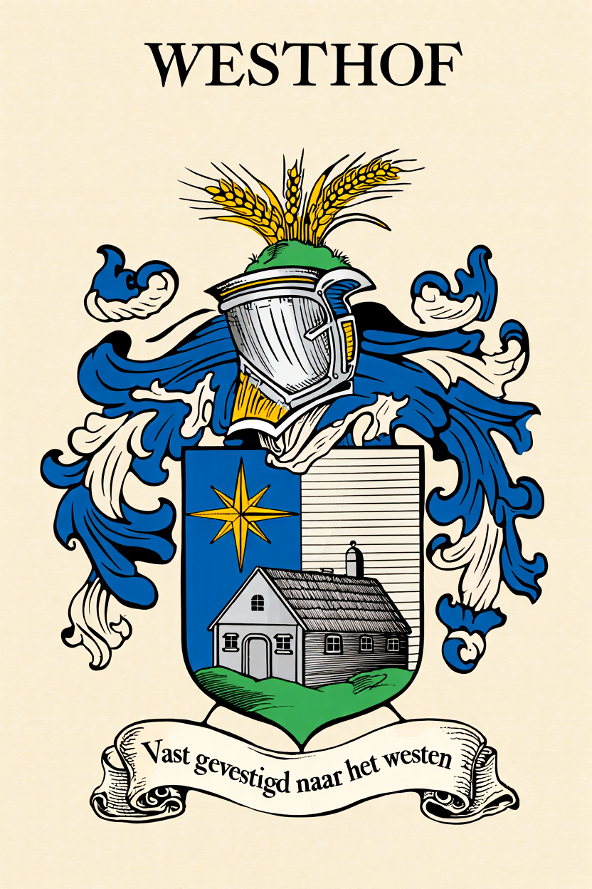 Familiewapen van de achternaam WESTHOF