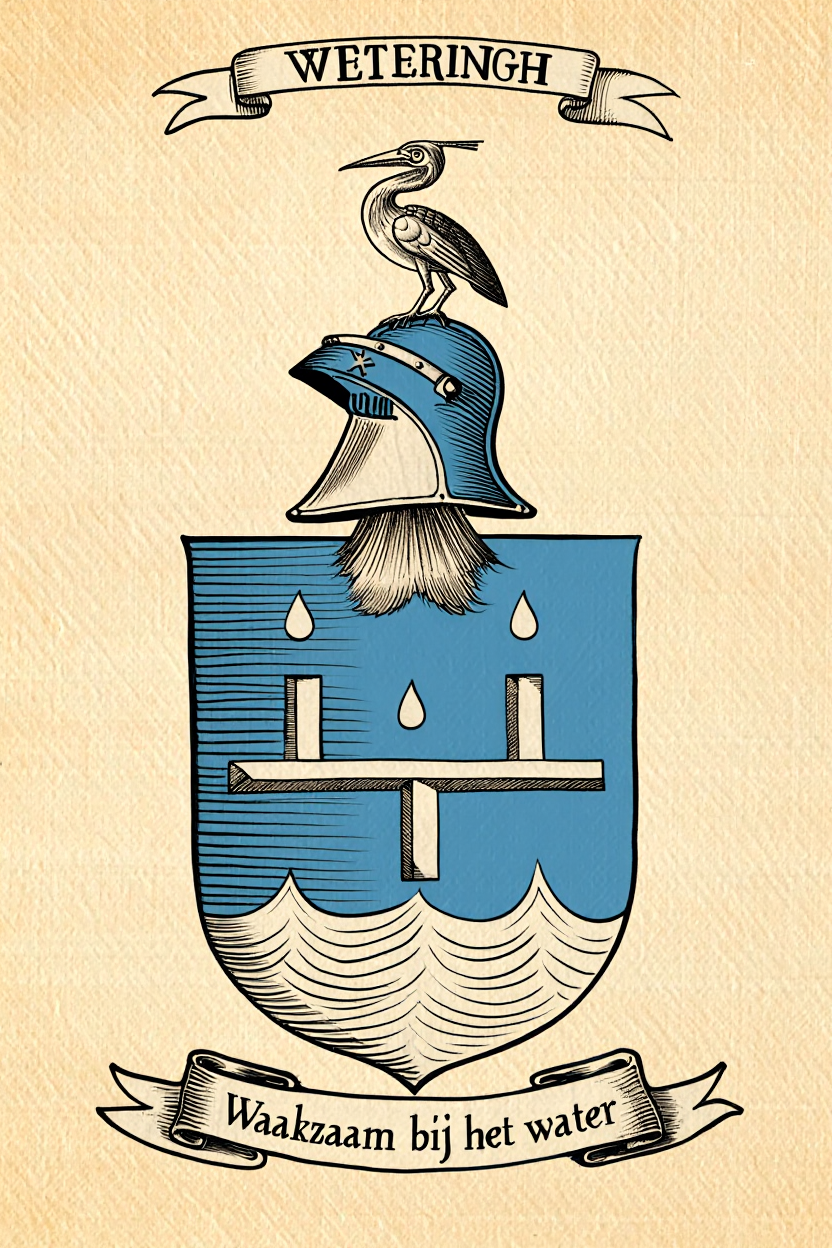 Familiewapen van de achternaam WETERINGH