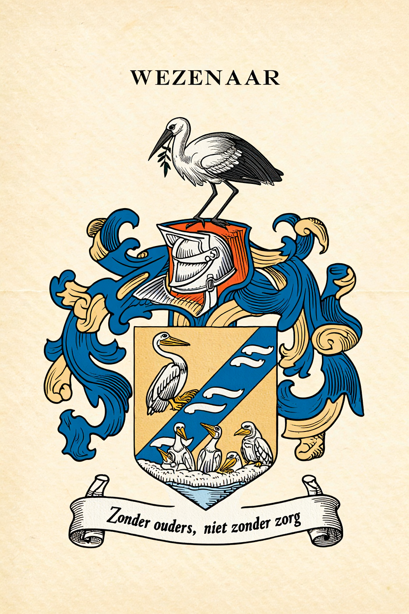 Familiewapen van de achternaam WEZENAAR