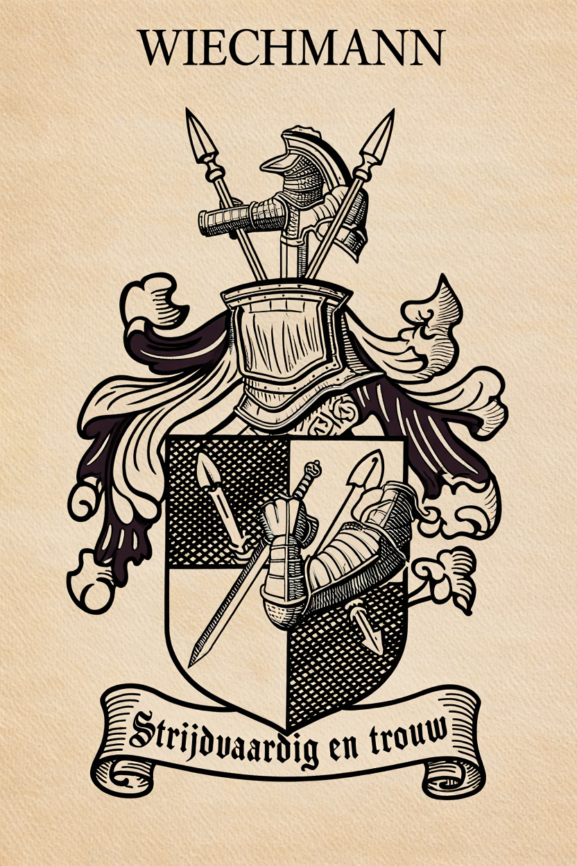 Familiewapen van de achternaam WIECHMANN