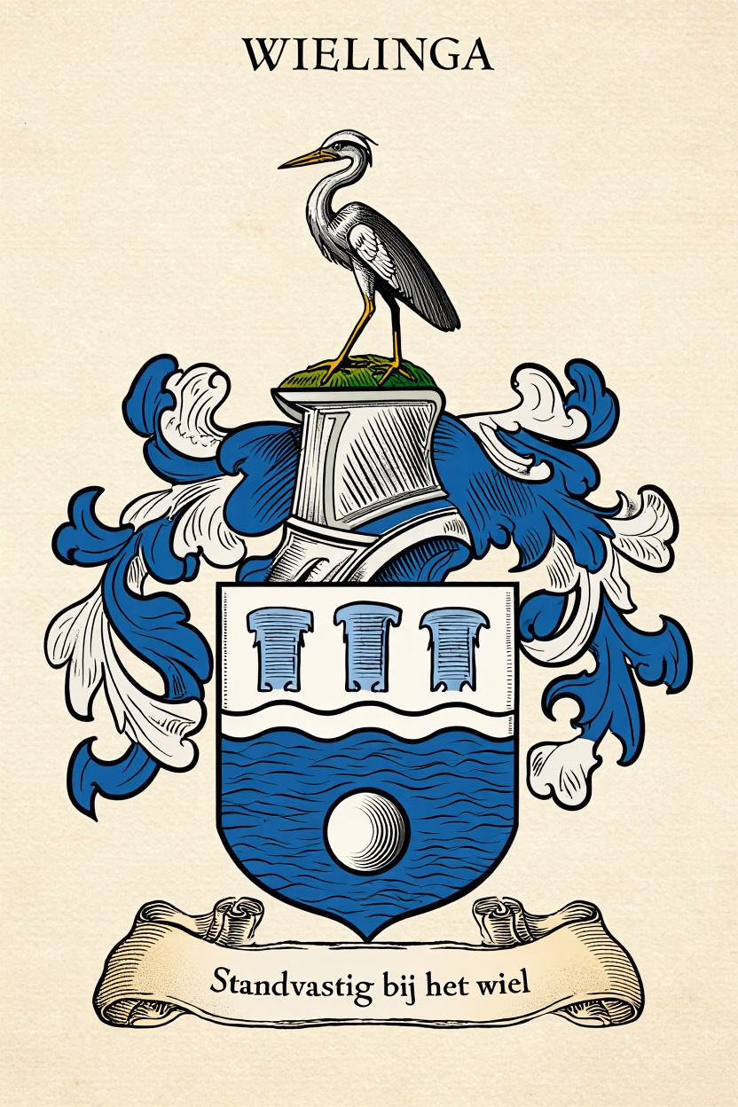 Familiewapen van de achternaam WIELINGA