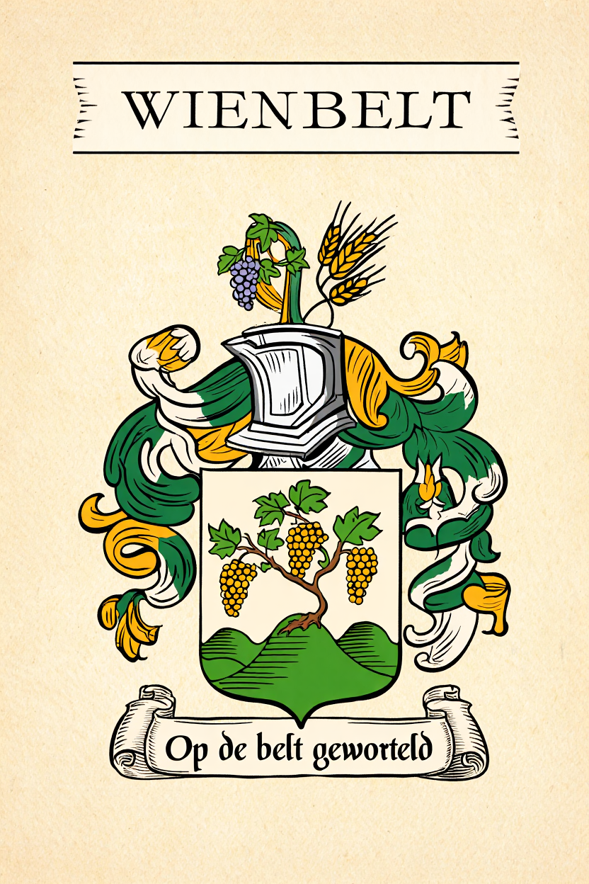 Familiewapen van de achternaam WIENBELT