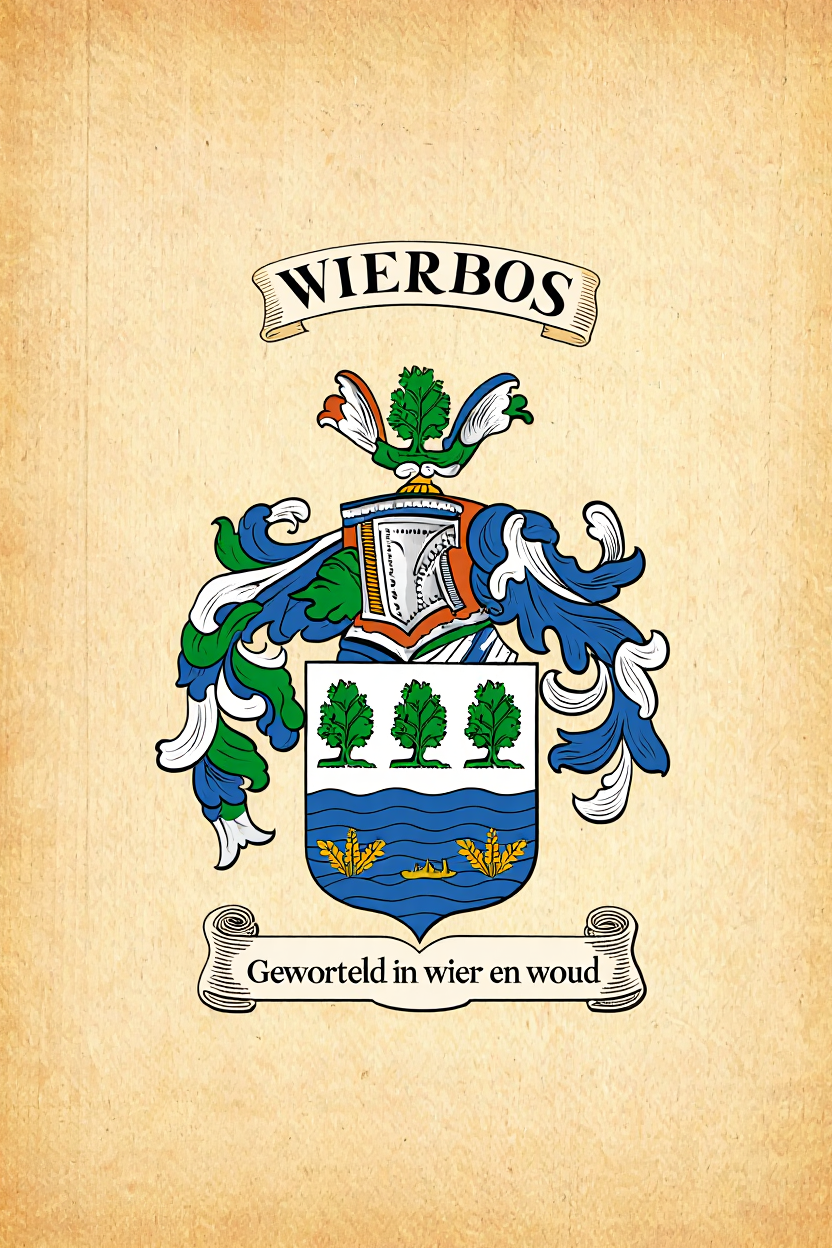 Familiewapen van de achternaam WIERBOS