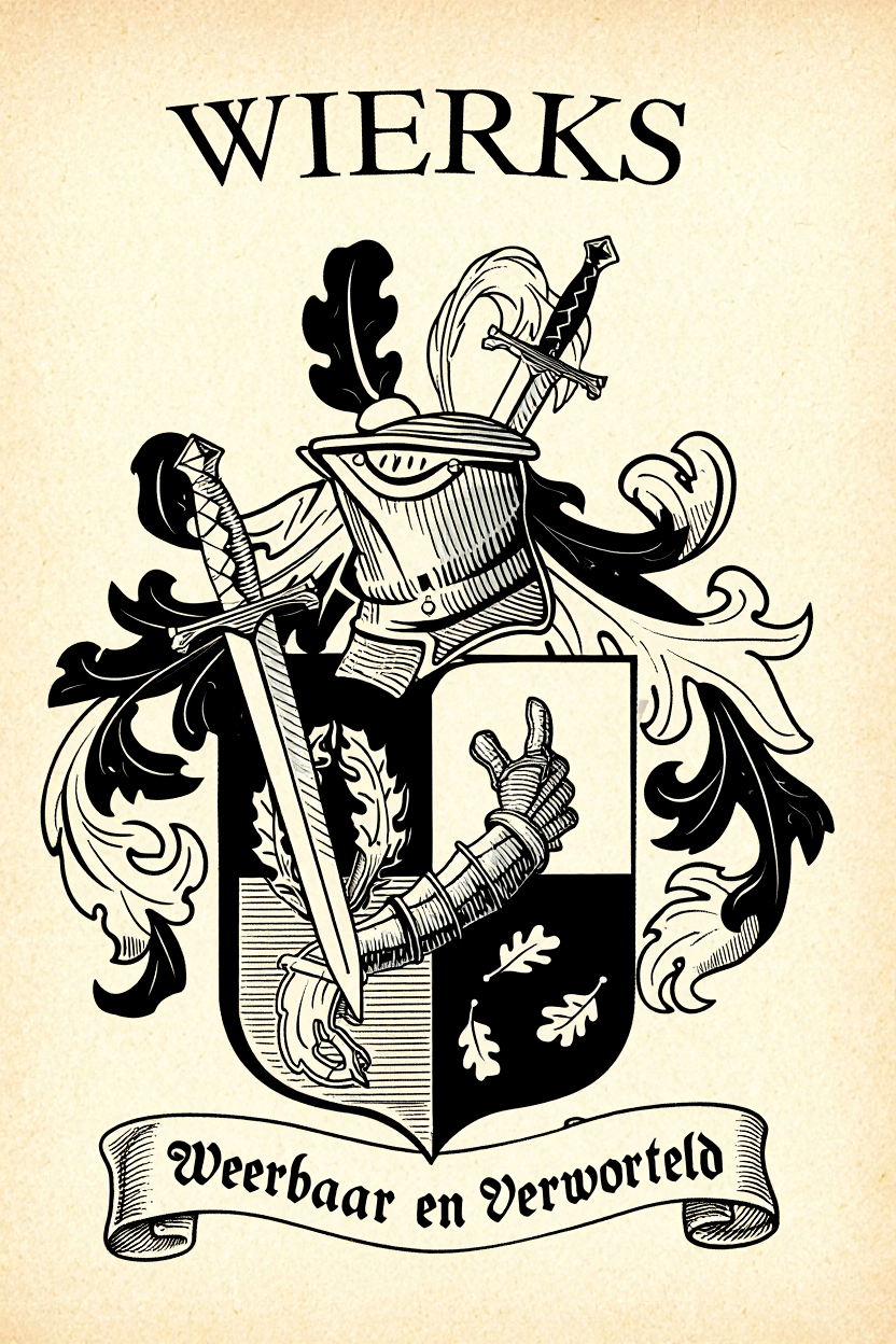 Familiewapen van de achternaam WIERKS