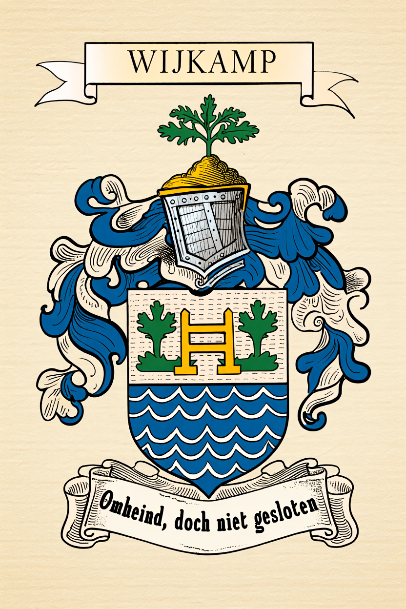 Familiewapen van de achternaam WIJKAMP