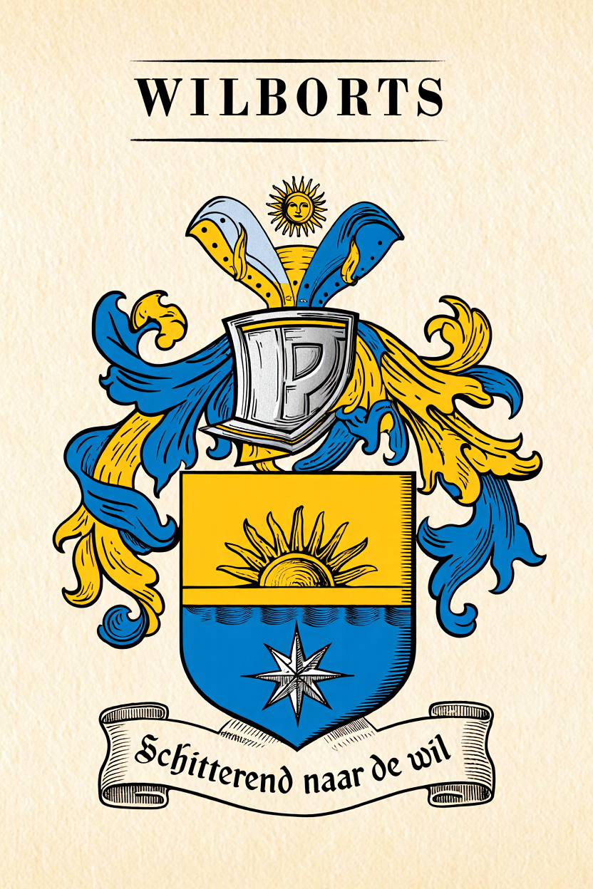 Familiewapen van de achternaam WILBORTS