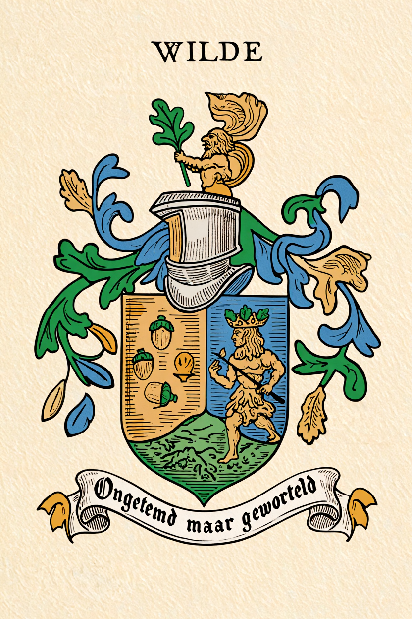 Familiewapen van de achternaam WILDE