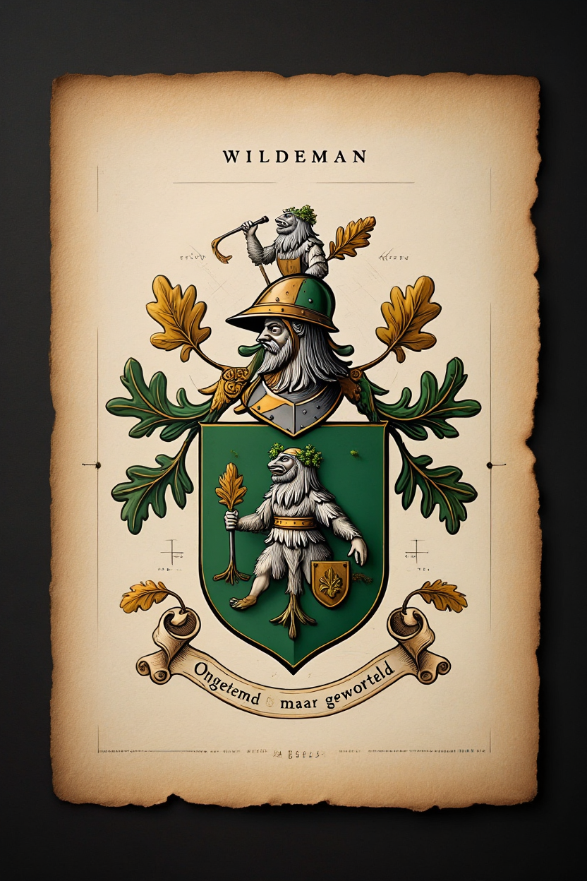 Familiewapen van de achternaam WILDEMAN