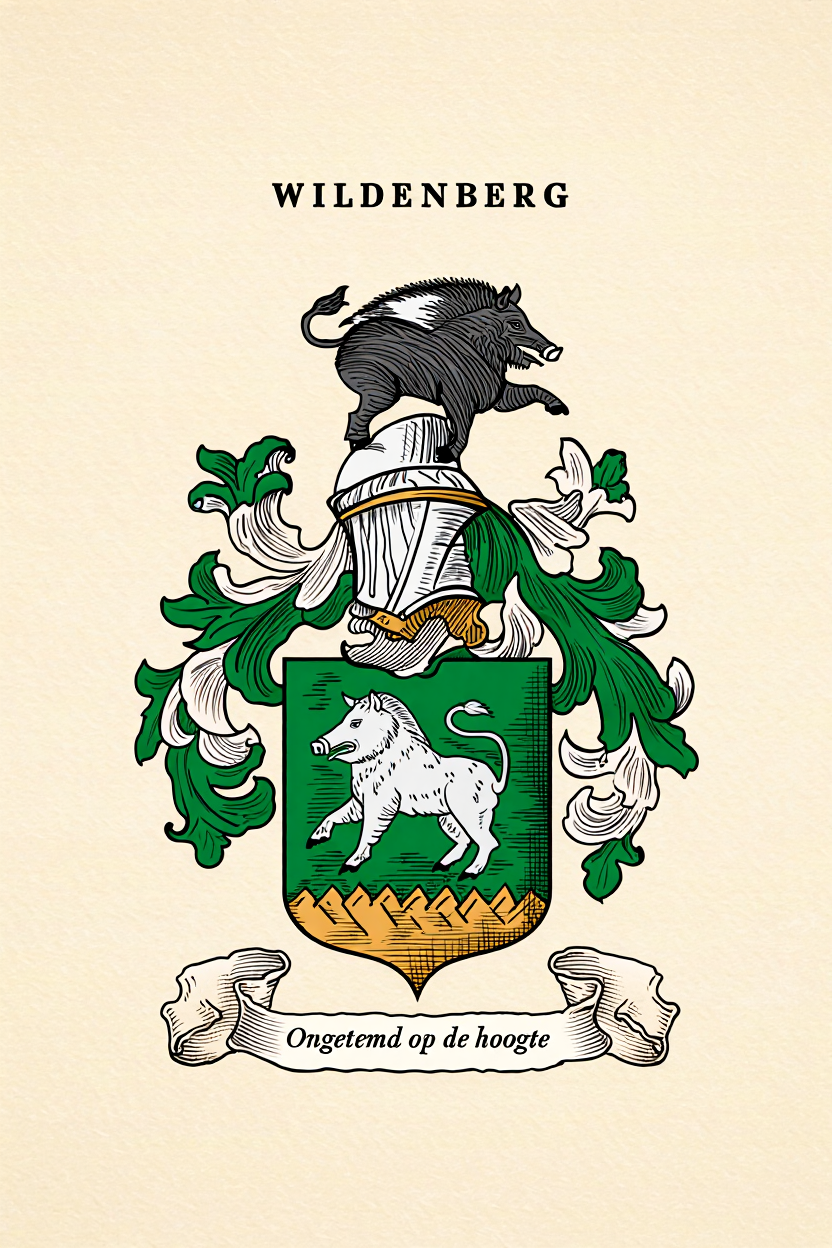 Familiewapen van de achternaam WILDENBERG