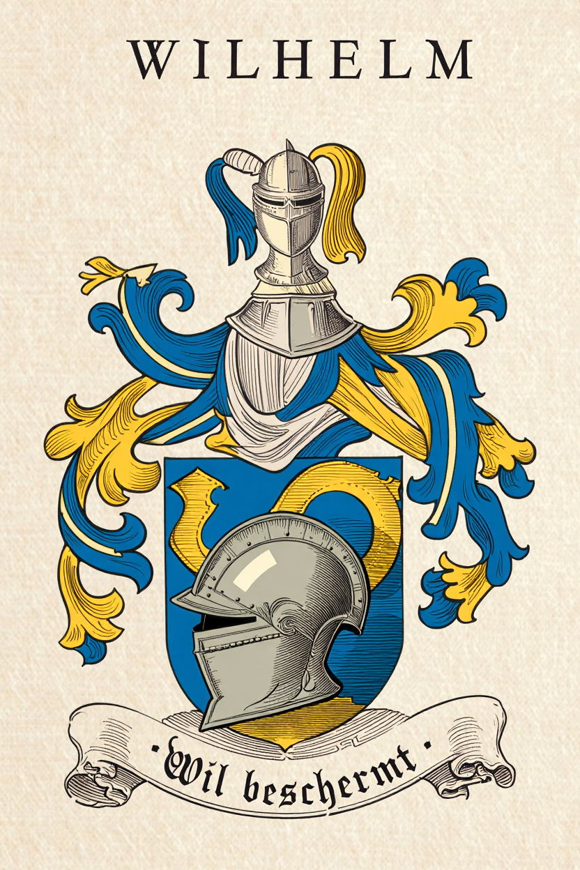 Familiewapen van de achternaam WILHELM