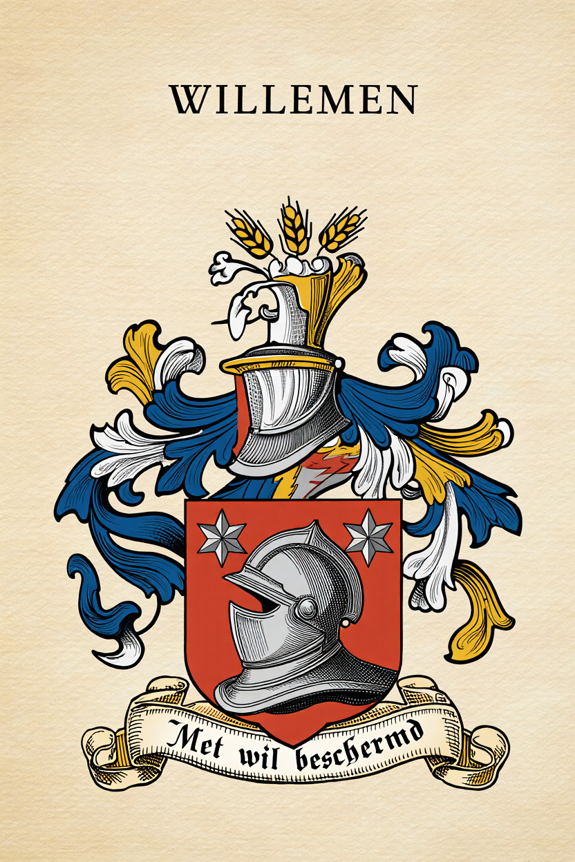 Familiewapen van de achternaam WILLEMEN