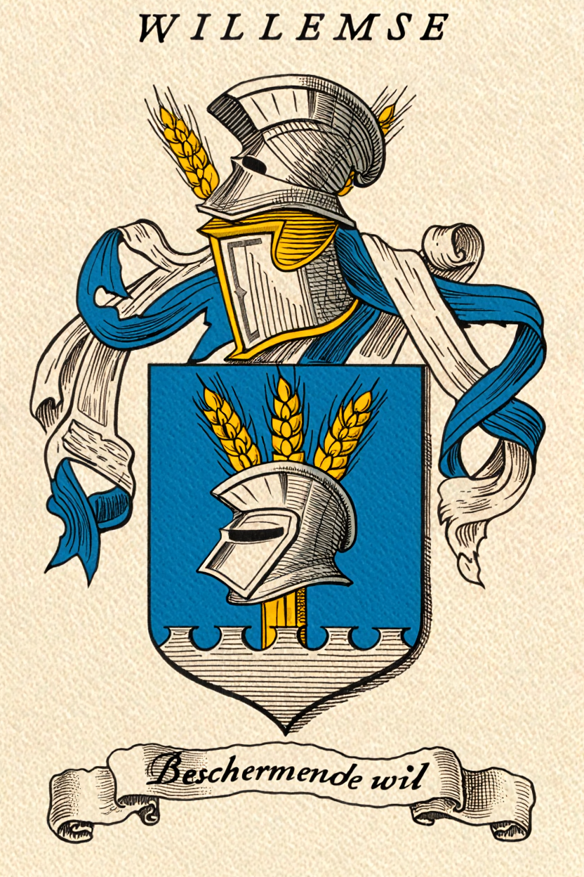 Familiewapen van de achternaam WILLEMSE