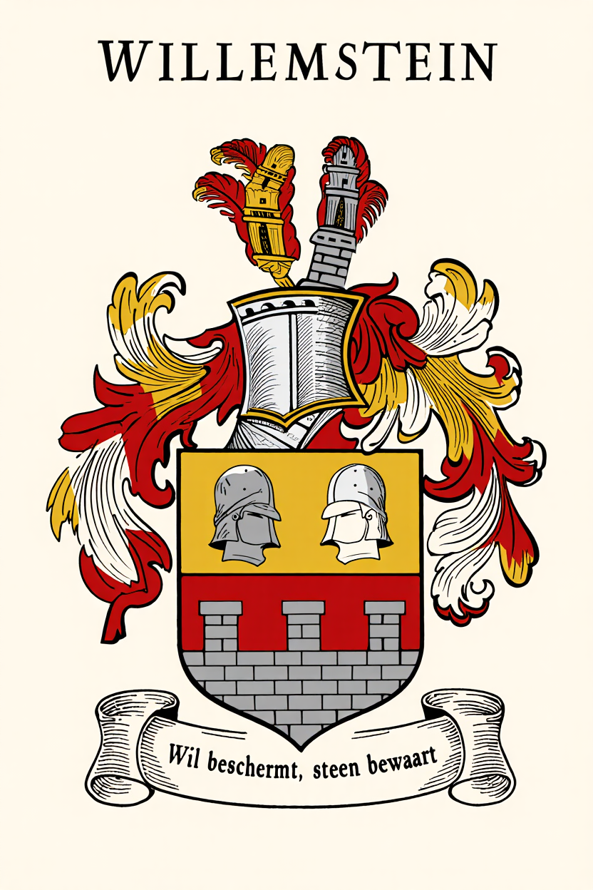 Familiewapen van de achternaam WILLEMSTEIN