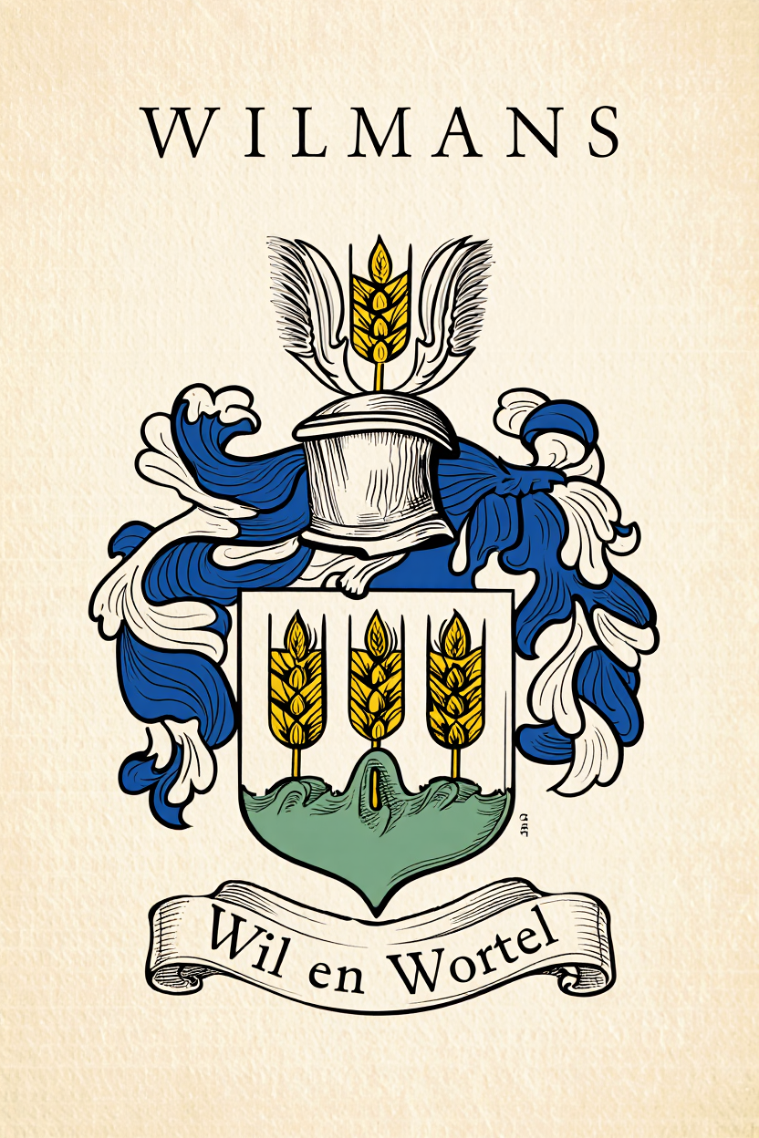 Familiewapen van de achternaam WILMANS