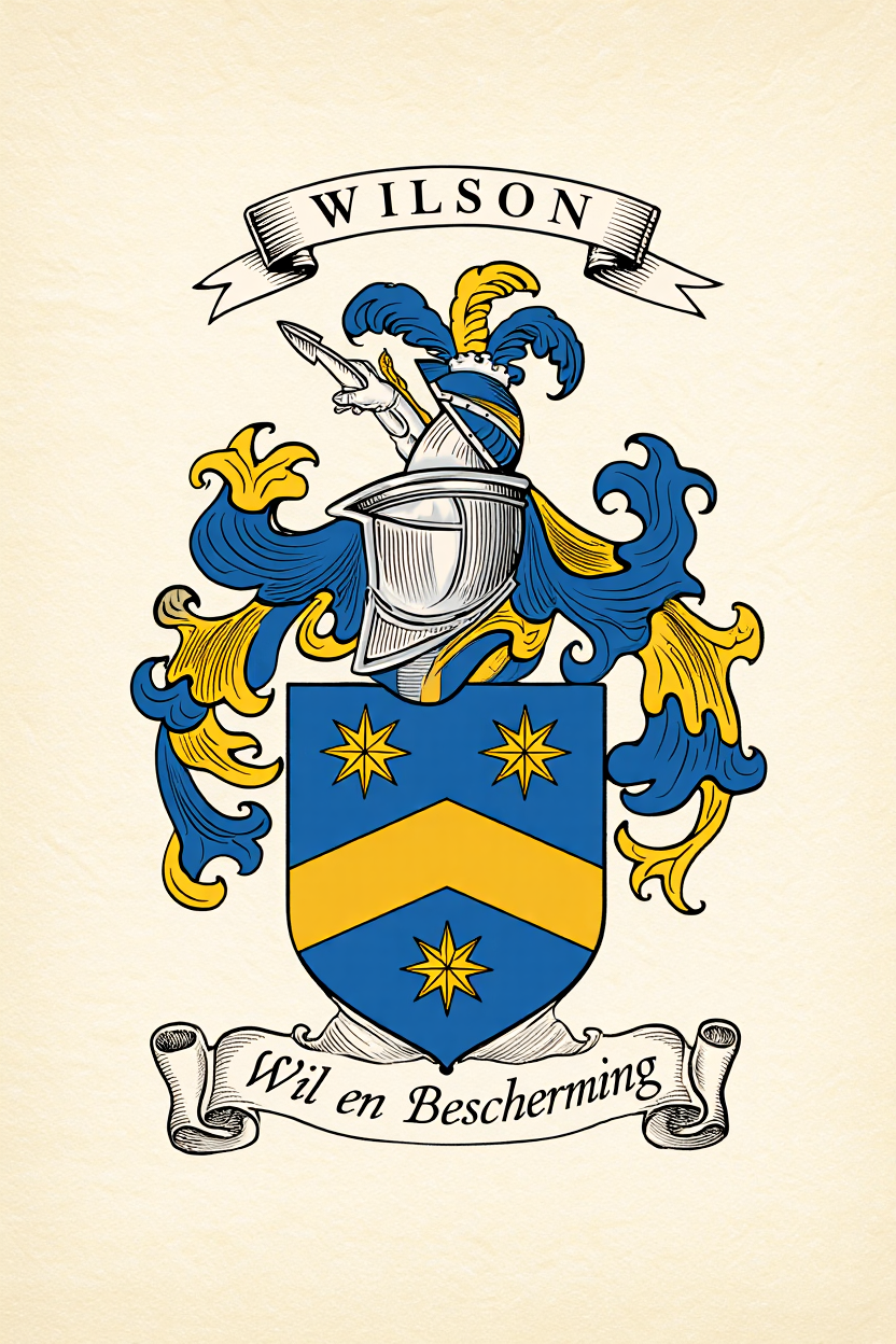 Familiewapen van de achternaam WILSON