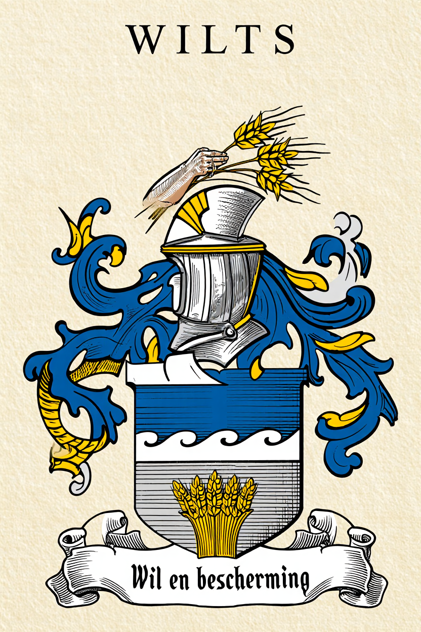 Familiewapen van de achternaam WILTS