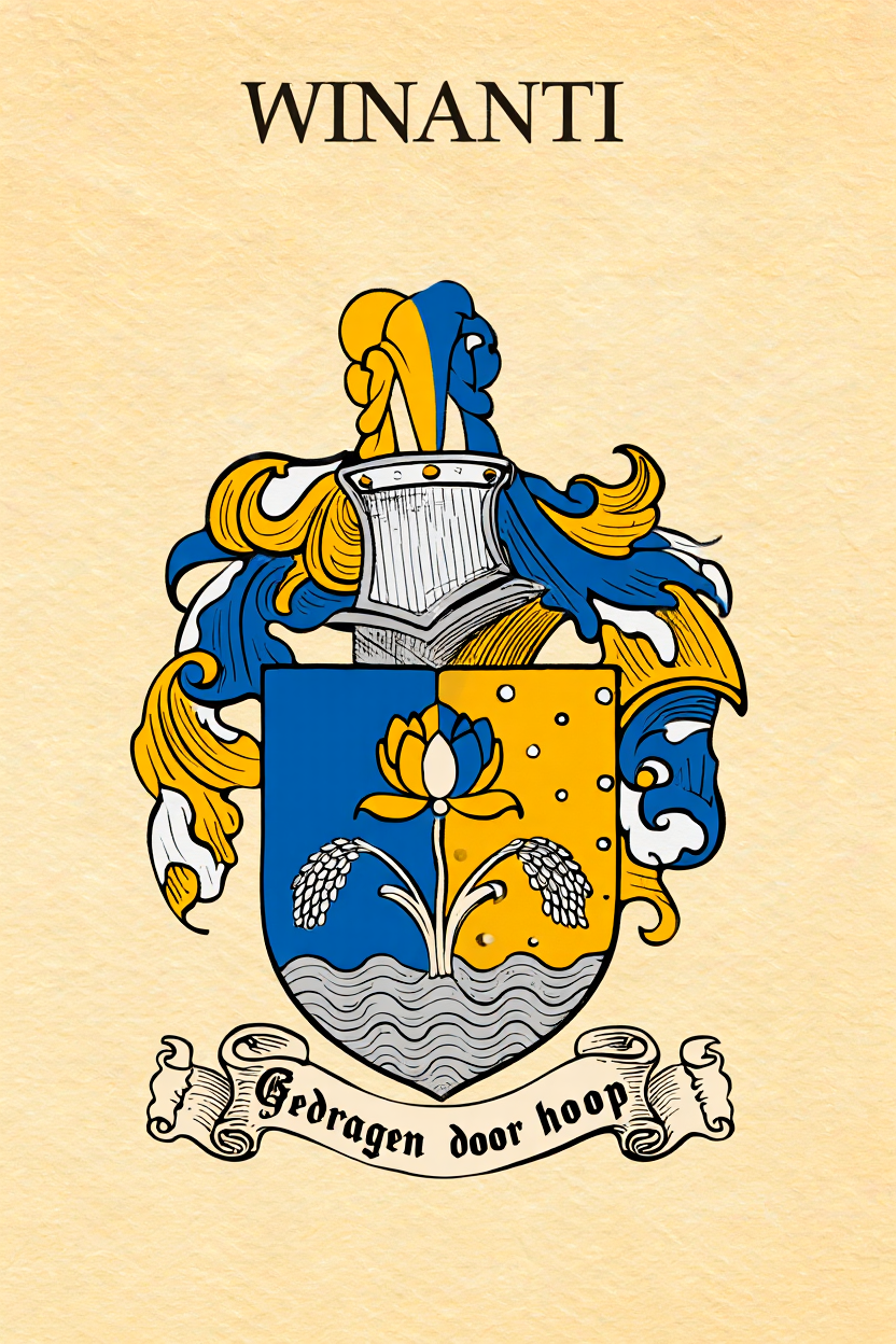 Familiewapen van de achternaam WINANTI