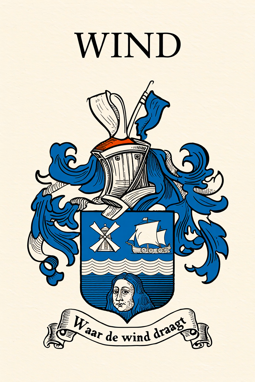 Familiewapen van de achternaam WIND