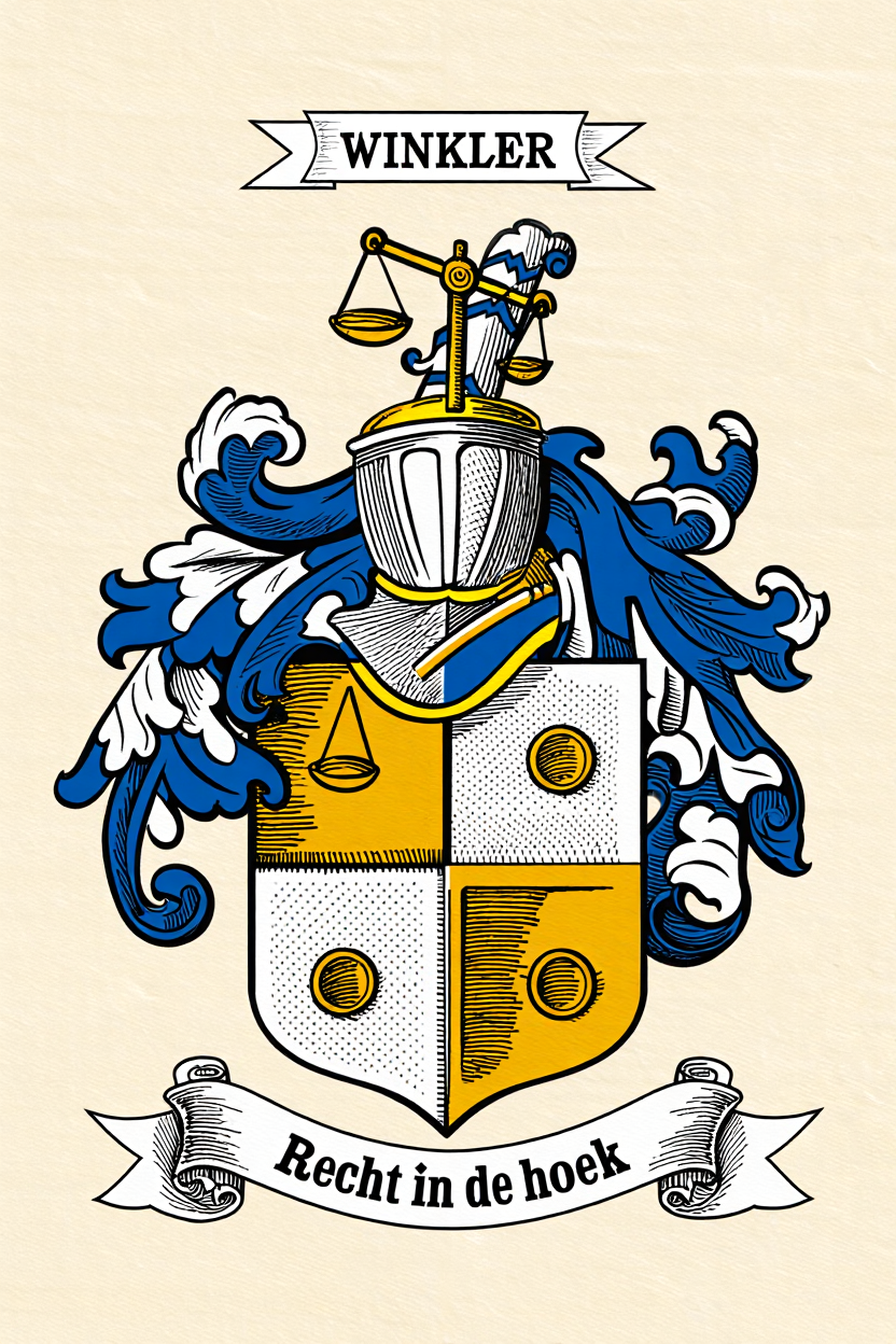 Familiewapen van de achternaam WINKLER