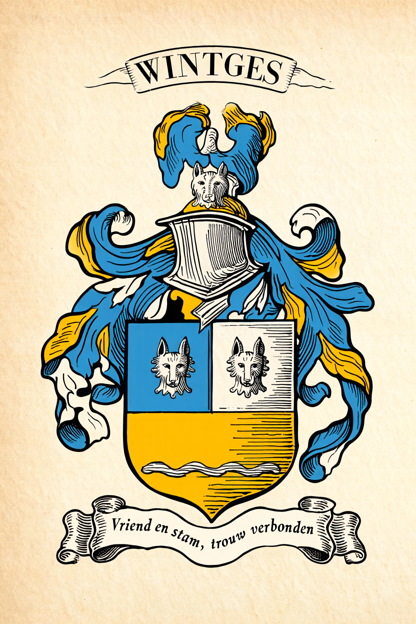 Familiewapen van de achternaam WINTGES (vergrendeld)