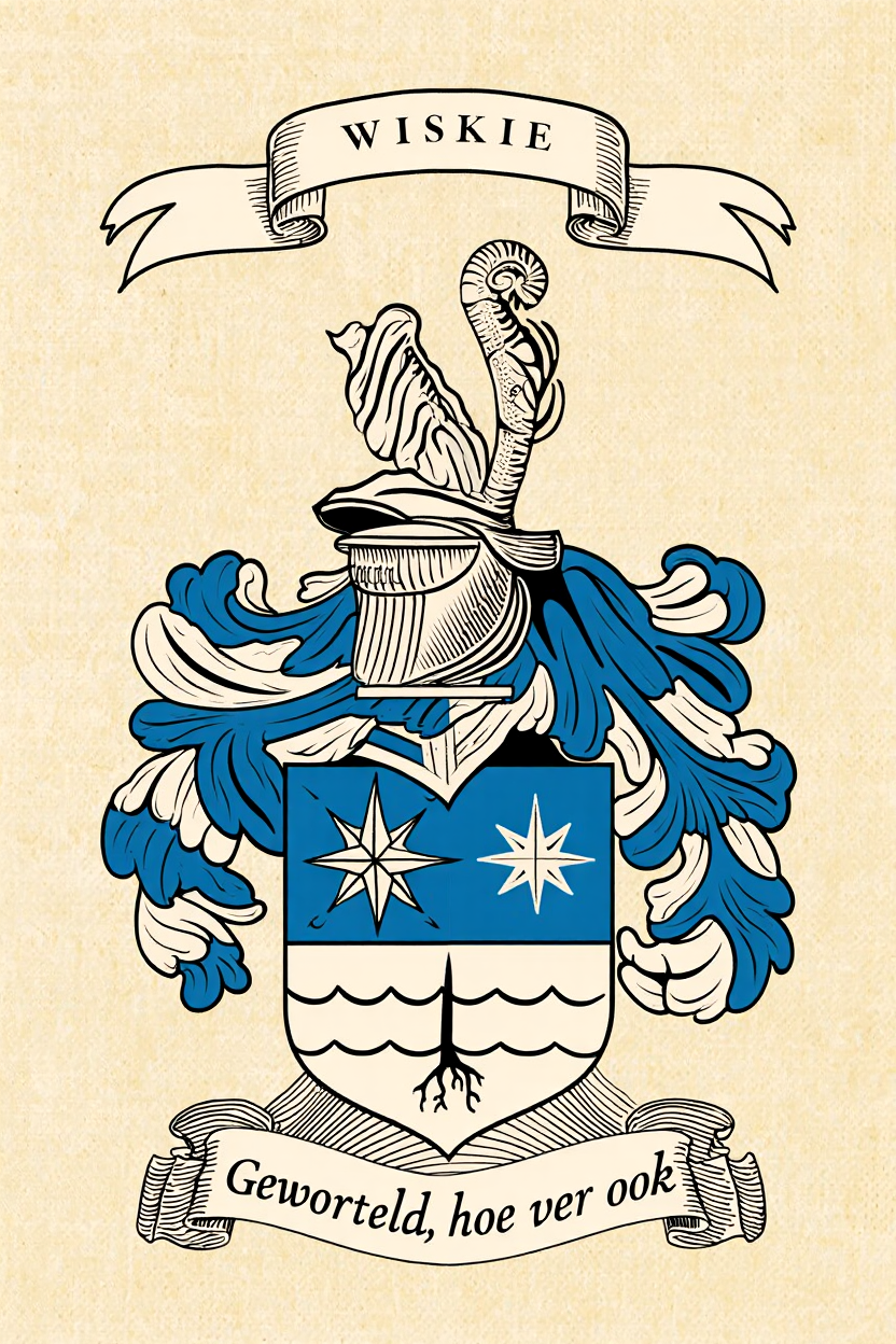 Familiewapen van de achternaam WISKIE