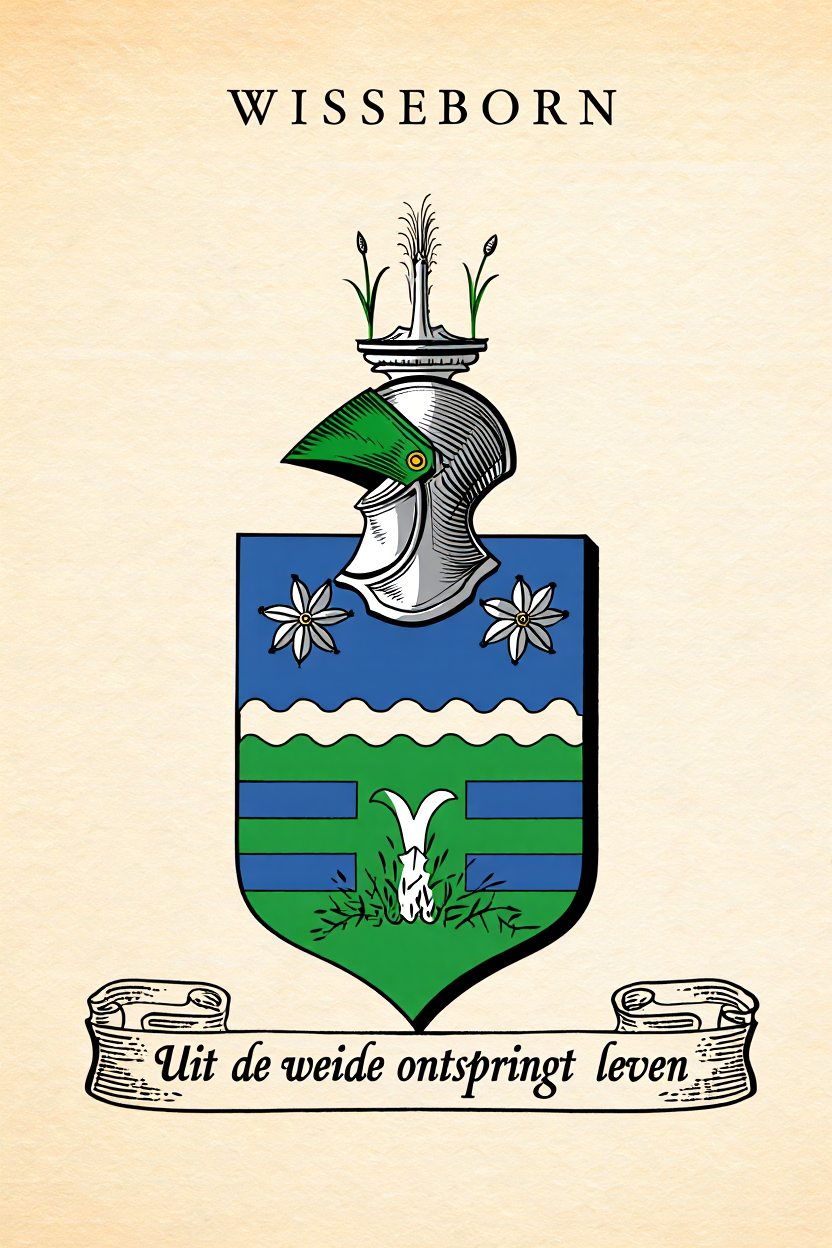 Familiewapen van de achternaam WISSEBORN