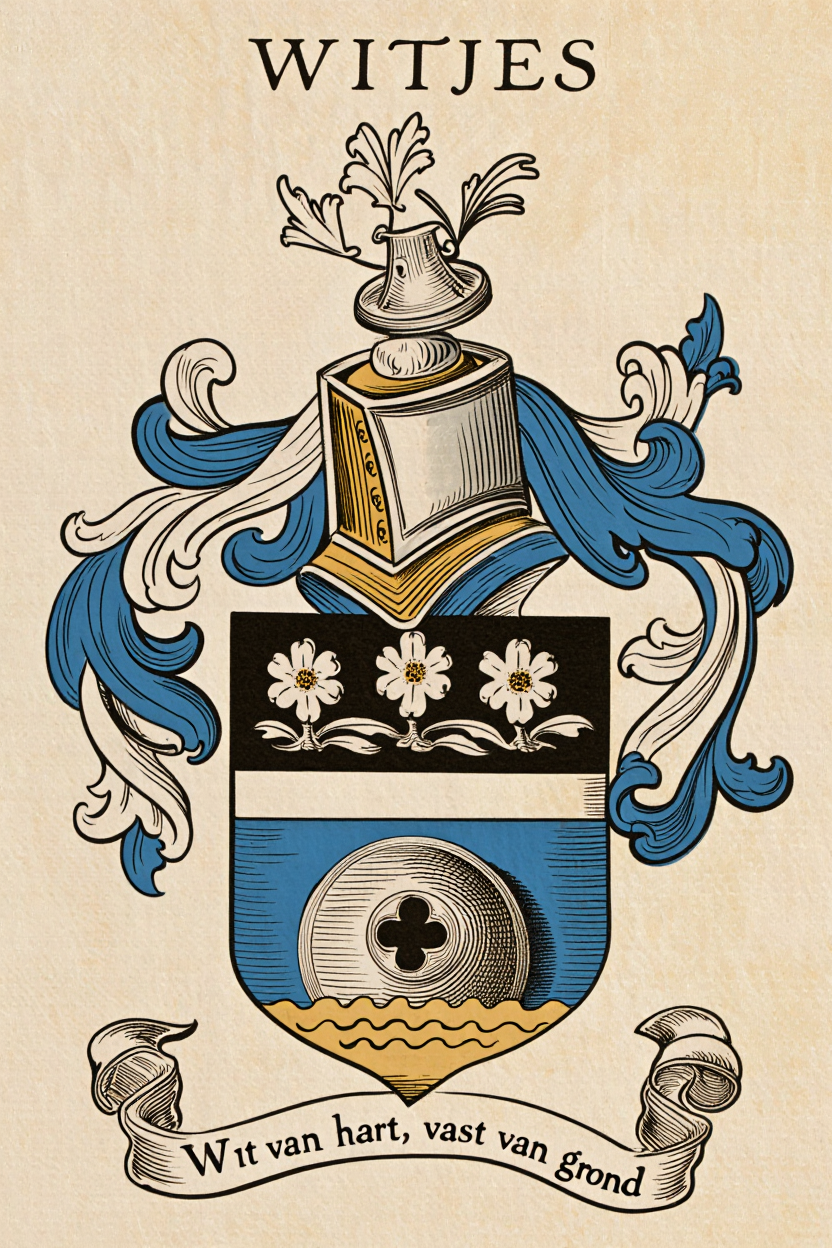 Familiewapen van de achternaam WITJES