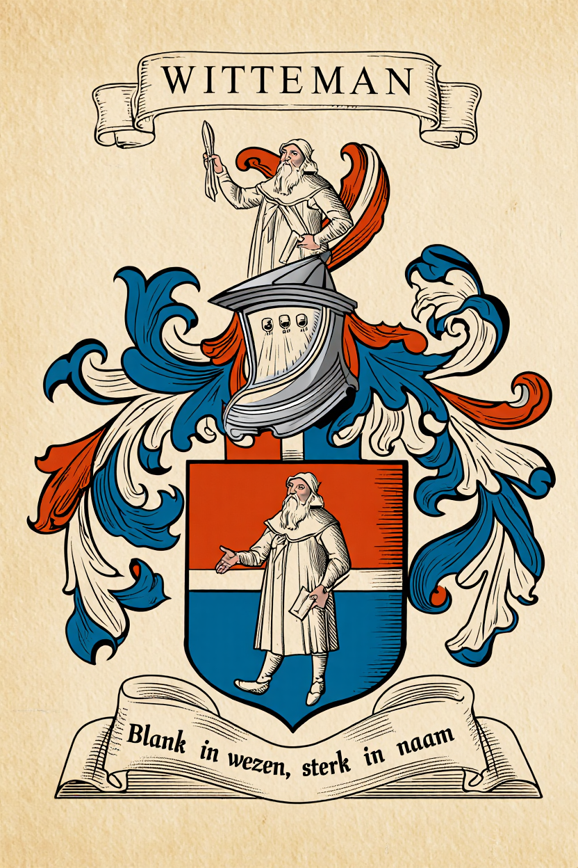 Familiewapen van de achternaam WITTEMAN