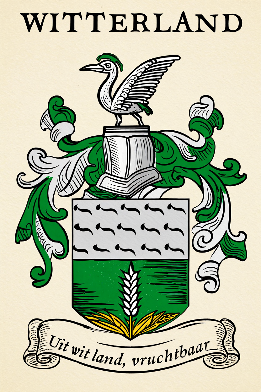 Familiewapen van de achternaam WITTERLAND