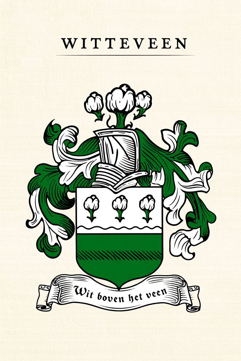 Familiewapen van de achternaam WITTEVEEN