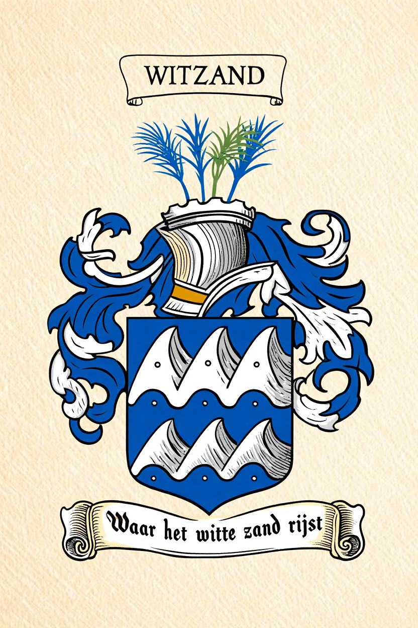 Familiewapen van de achternaam WITZAND