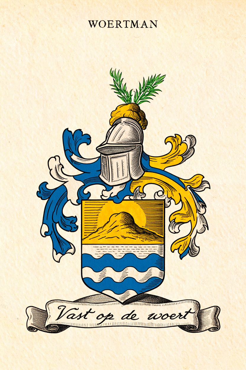Familiewapen van de achternaam WOERTMAN