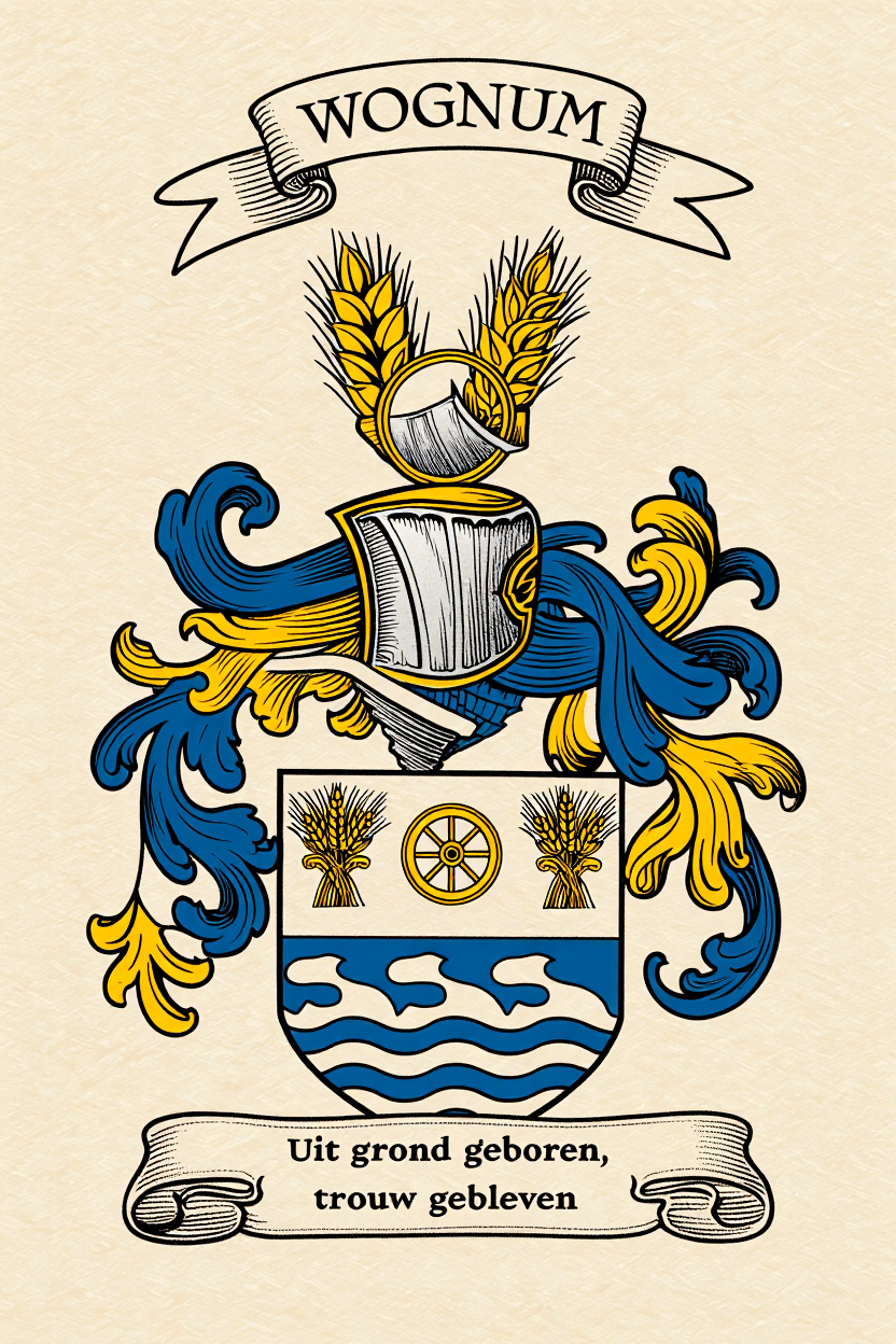 Familiewapen van de achternaam WOGNUM