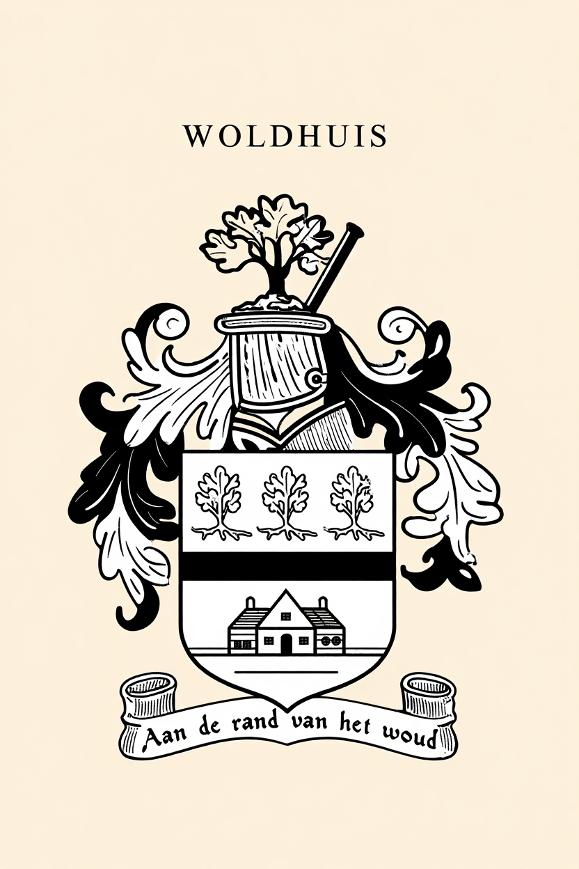 Familiewapen van de achternaam WOLDHUIS
