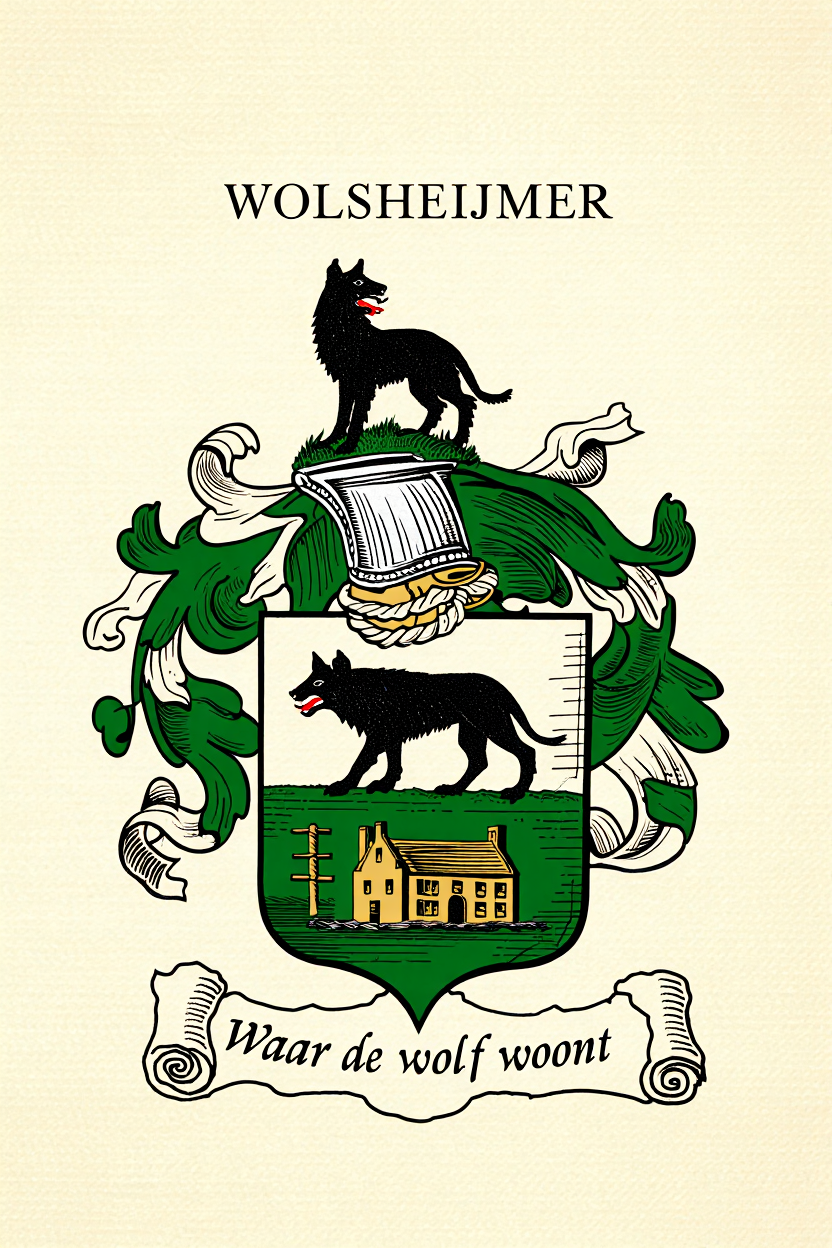 Familiewapen van de achternaam WOLSHEIJMER