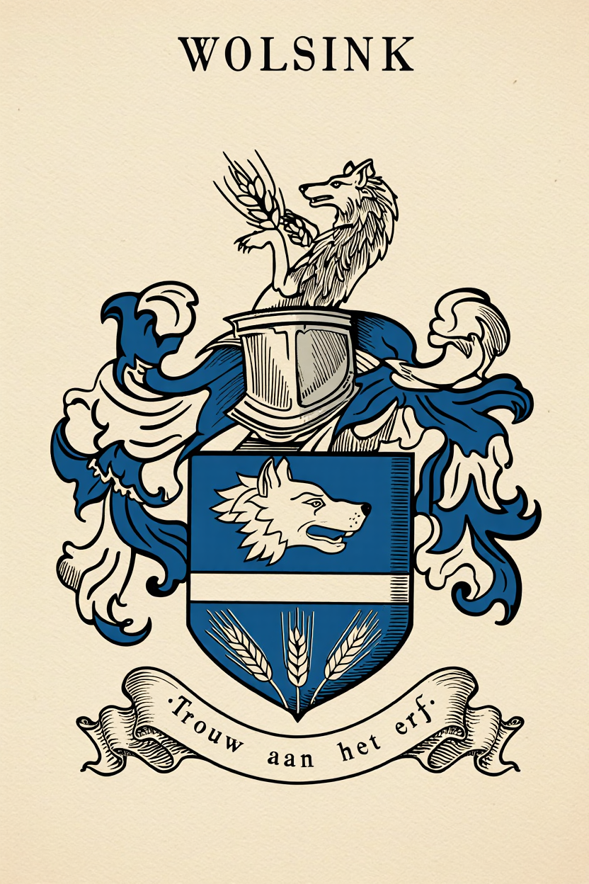 Familiewapen van de achternaam WOLSINK