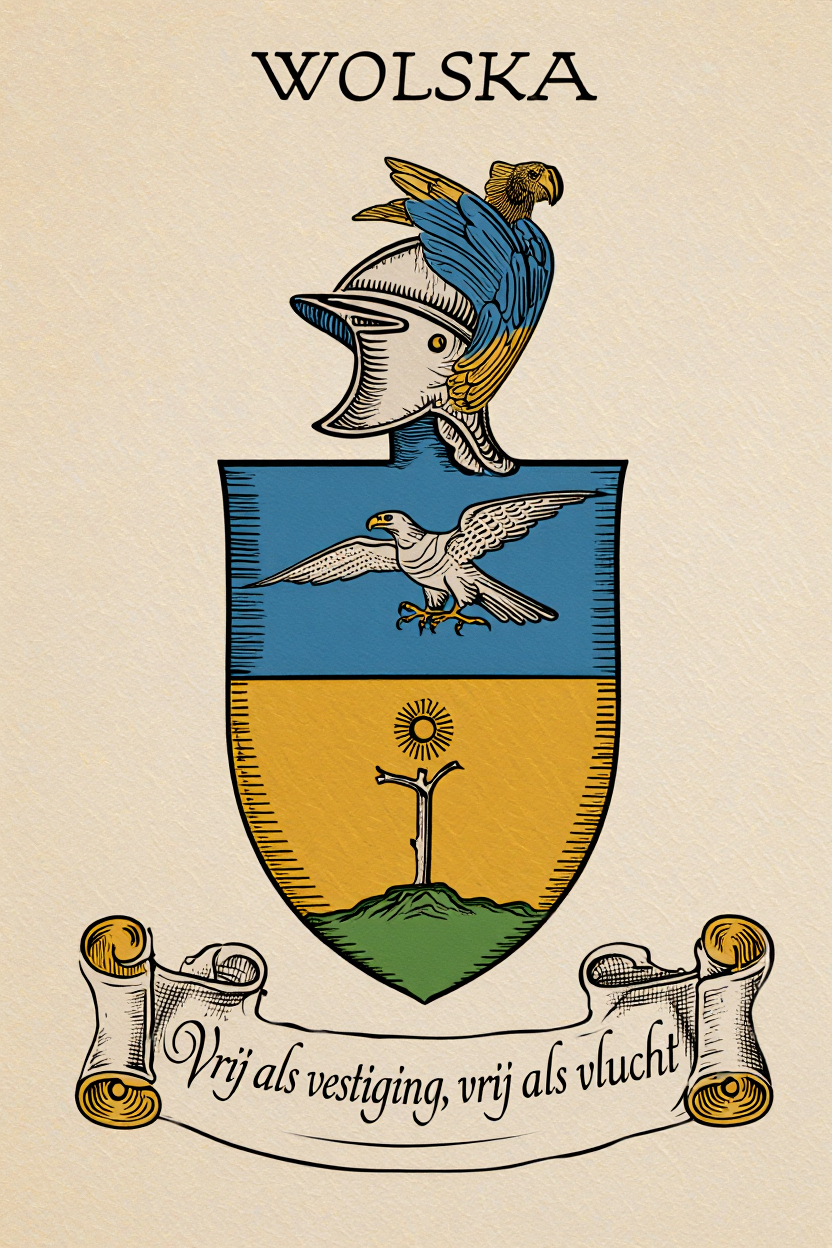 Familiewapen van de achternaam WOLSKA