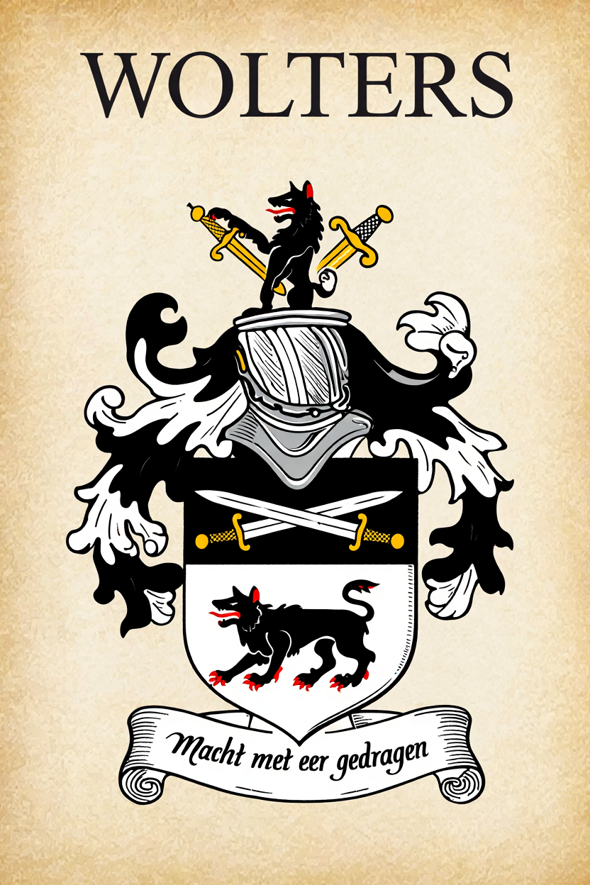 Familiewapen van de achternaam WOLTERS