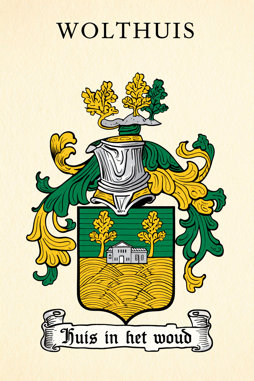Familiewapen van de achternaam WOLTHUIS