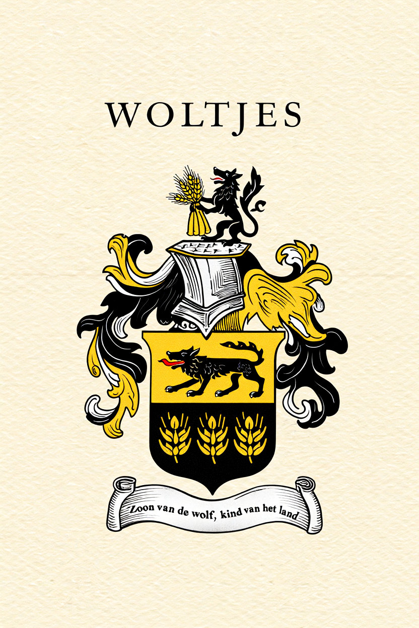 Familiewapen van de achternaam WOLTJES