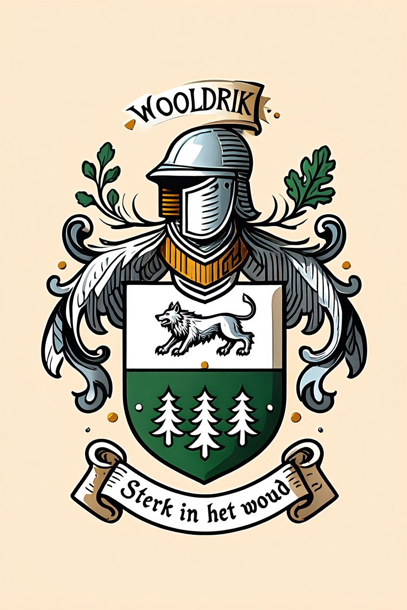 Familiewapen van de achternaam WOOLDRIK