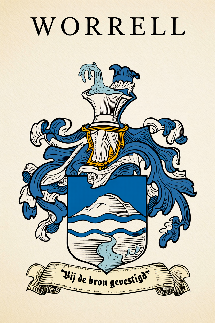 Familiewapen van de achternaam WORRELL
