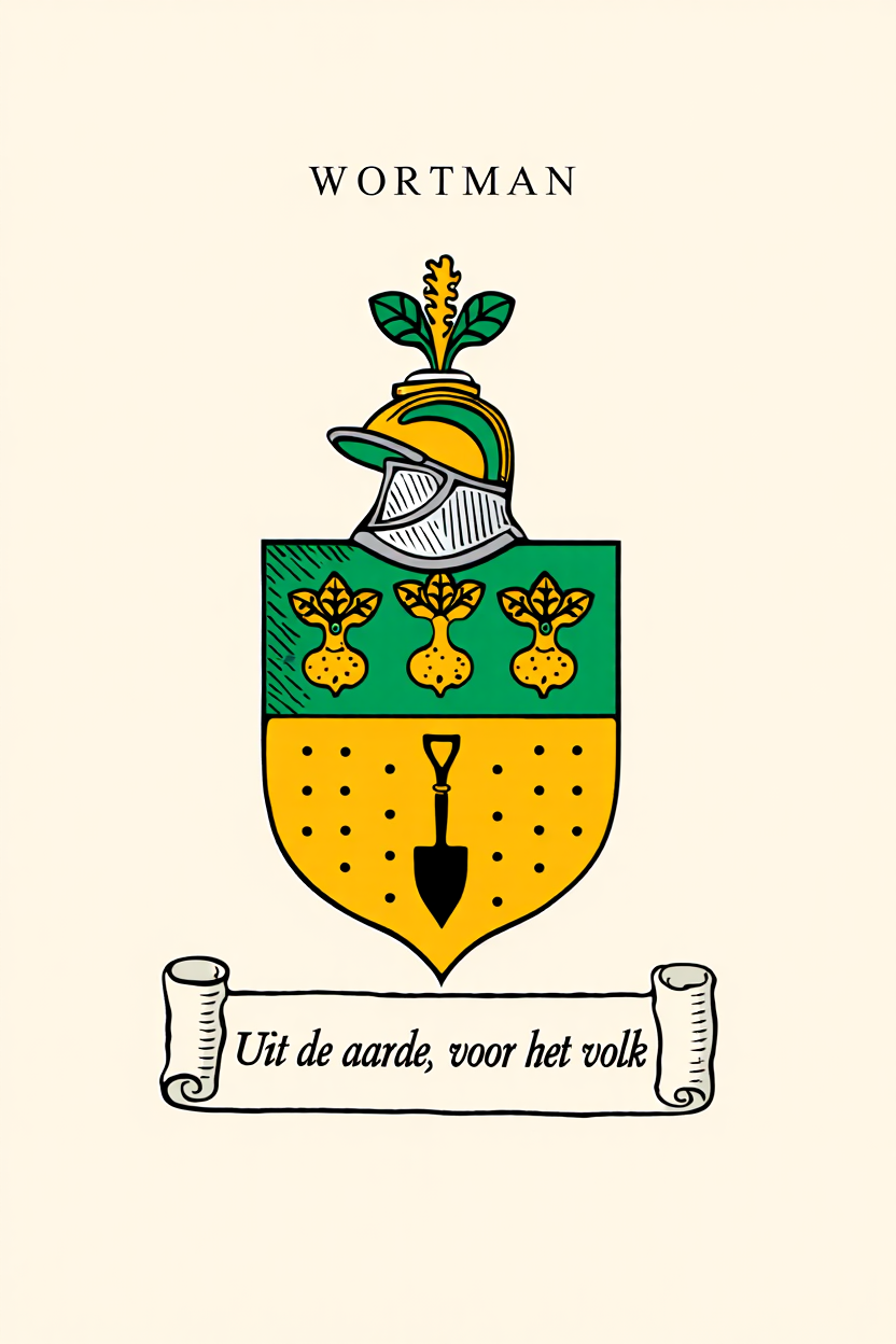 Familiewapen van de achternaam WORTMAN