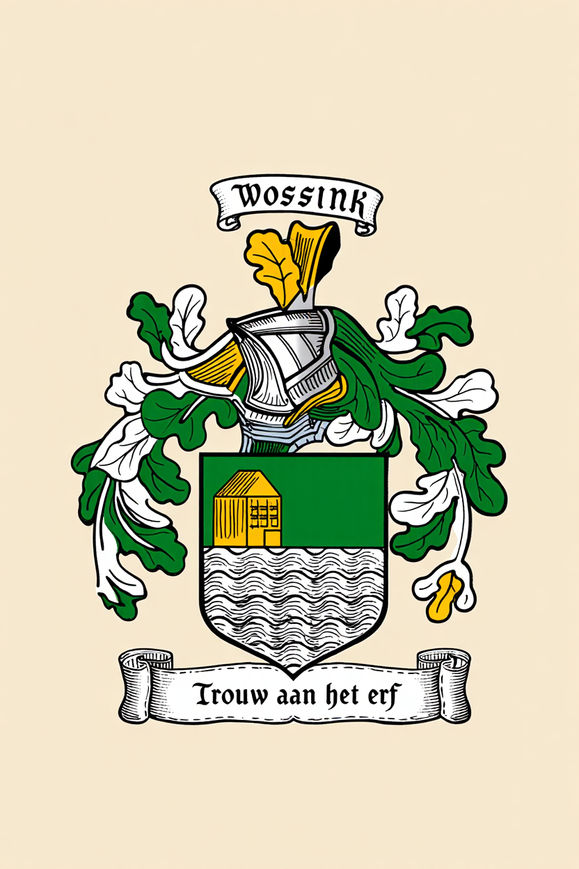 Familiewapen van de achternaam WOSSINK