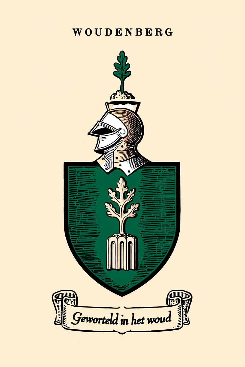 Familiewapen van de achternaam WOUDENBERG