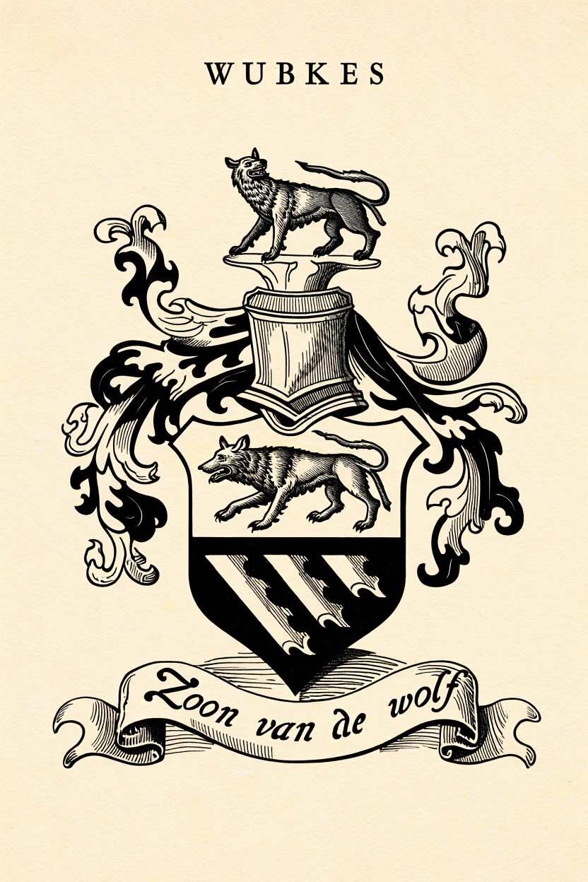 Familiewapen van de achternaam WUBKES
