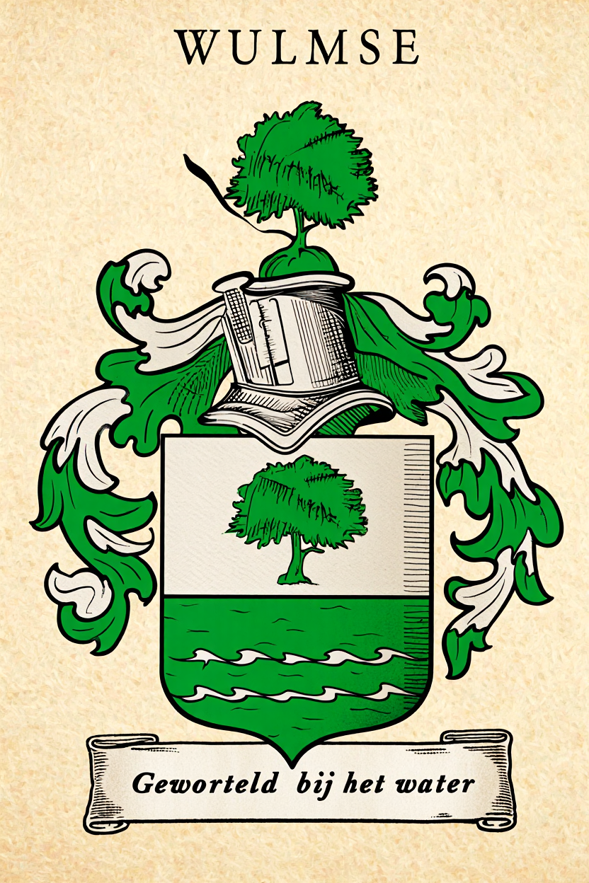 Familiewapen van de achternaam WULMSE