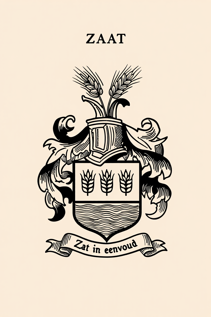 Familiewapen van de achternaam ZAAT