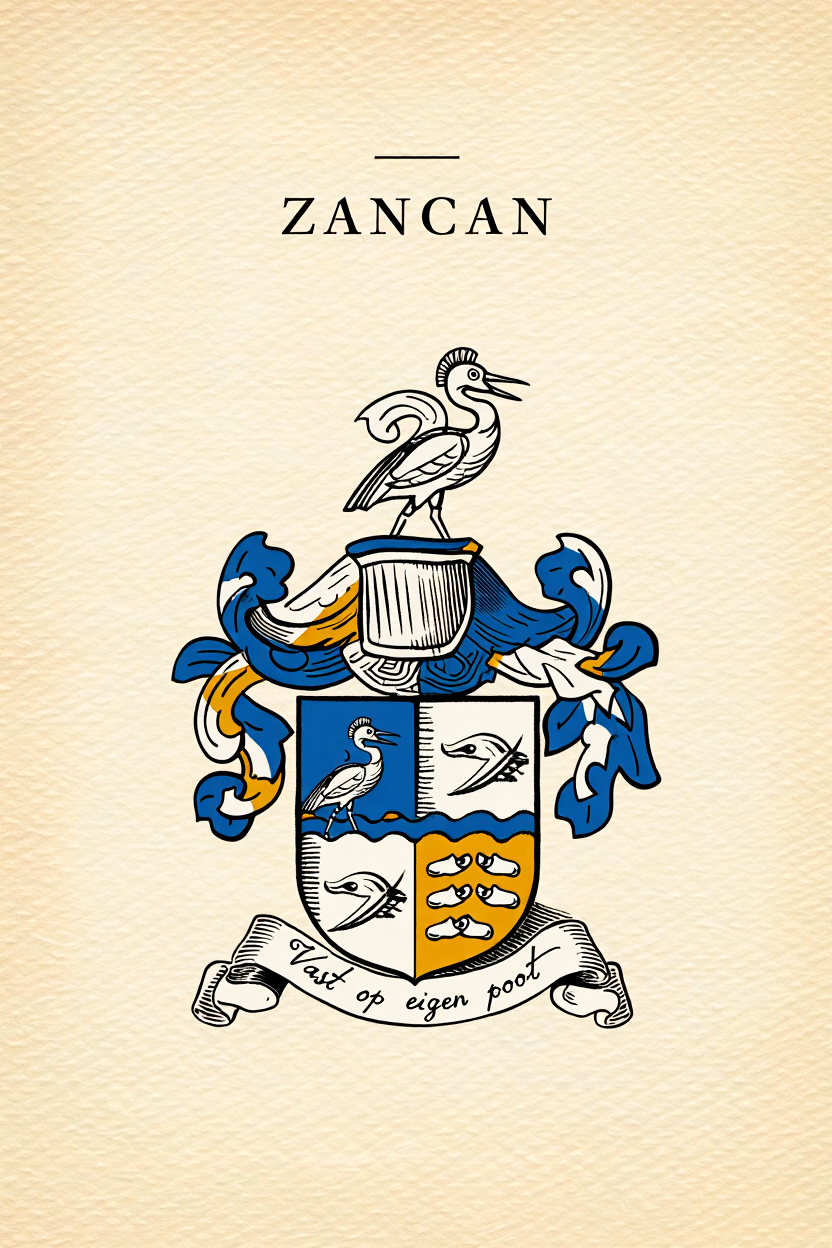 Familiewapen van de achternaam ZANCAN